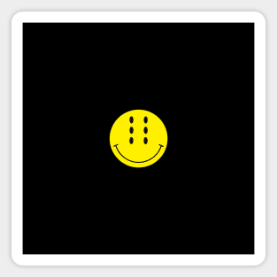 Six-Eyed Smiley Face, Small Magnet